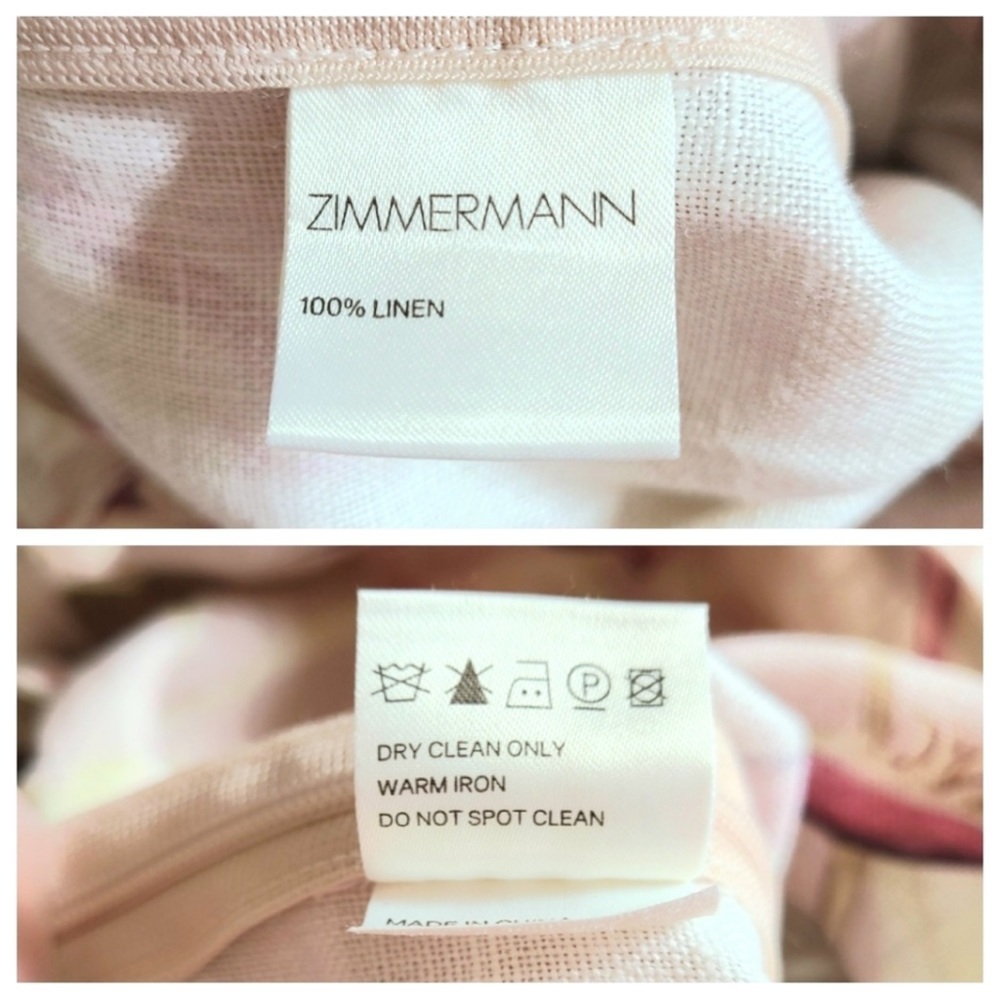 Zimmermann Winsome Apron Jumpsuit Size Zimmermann 2 - Picture 7 of 8